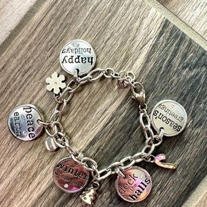Brighton Holiday Charm Bracelet